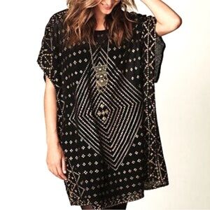 Free People Women's New Romantics Embroidered Relaxed Boho Dress